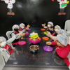 BUGÜN GASTRONOMİ DERSİNDE İLKOKUL ÖĞRENCİLERİMİZ İLE MİNİ PANKEKLİ ÇİKOLATA SOSLU MEYVE ŞİŞ YAPTIK.