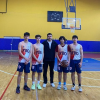 OKUL SPORLARI İLÇE TURNUVALARINDA GENÇLER-A ERKEK 3*3 BASKETBOL TAKIMIMIZ 4. OLMUŞTUR.