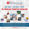 MESLEK TANITIM GÜNLERİ ETKİNLİĞİMİZ 5 MART 2021 VE 12 MART 2021 CUMA GÜNLERİNDE 16:00-21:40 SAATLERİ ARASINDA GERÇEKLEŞECEKTİR.