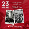 23 NİSAN ULUSAL EGEMENLİK VE ÇOCUK BAYRAMI KUTLU OLSUN.