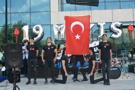  19 Mayıs Atatürk'ü anma Gençlik ve Spor Bayramını kutladık