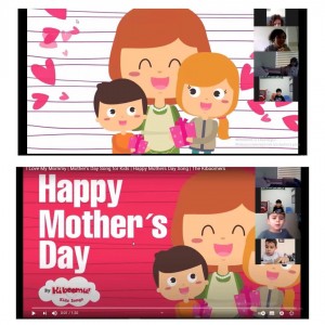 İLKOKUL ÖĞRENCİLERİMİZDEN ANNELERE MESAJ VAR: 'HAPPY MOTHER'S DAY' 