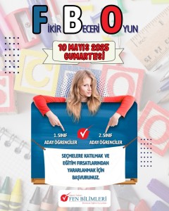 FBO - FİKİR BECERİ OYUN BAŞLIYOR!