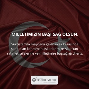 MİLLETİMİZİN BAŞI SAĞOLSUN.