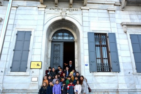 İlkokul Öğrencilerimiz Atatürk Evi ve Müzesi'ni Gezdi.