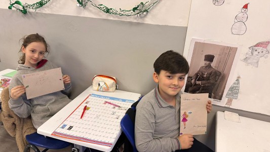 KARDEŞ OKULDAN SICAK MEKTUPLAR