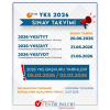 YKS 2026 SINAV TAKVİMİ AÇIKLANDI.