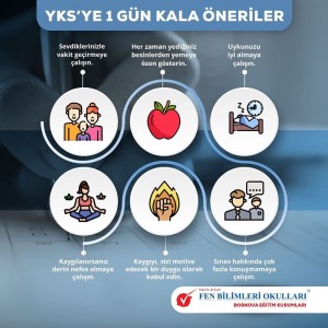 HAFTA SONU GERÇEKLEŞECEK OLAN YKS'DE ÇALIŞMALARINIZIN KARŞILIĞINI ALACAĞINIZA İNANIYOR VE SİZE GÜVENİYORUZ    