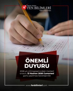 LGS 2026 SINAV TARİHİ DEĞİŞİMİ