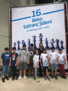 Öğrencilerimiz 16. BEKO Satranç Şöleni'nde