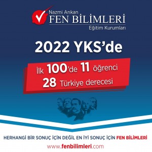 HERHANGİ BİR SONUÇ İÇİN DEĞİL, EN İYİ SONUÇ İÇİN FEN BİLİMLERİ.