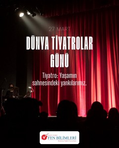 27 MART DÜNYA TİYATROLAR GÜNÜ