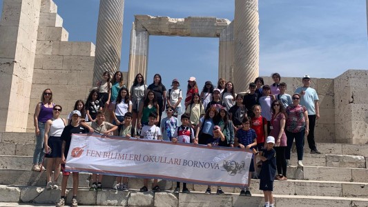 ÖZEL FEN BİLİMLERİ BORNOVA ORTAOKULU 6. SINIF ÖĞRENCİLERİ İLE PAMUKKALE KÜLTÜR GEZİSİ!