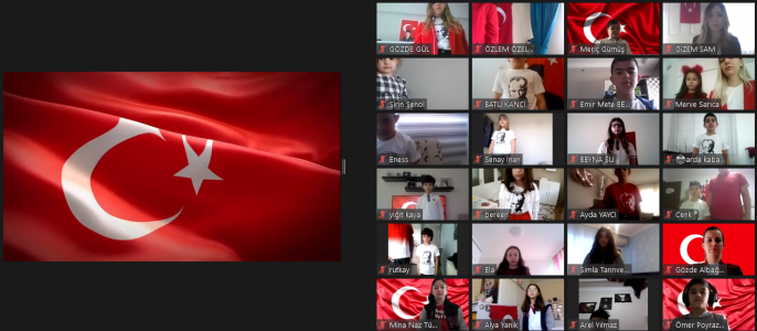 TÜRKİYE BÜYÜK MİLLET MECLİSİNİN 101'İNCİ KURULUŞ YILDÖNÜMÜ İLE BÜYÜK ÖNDERİMİZ GAZİ MUSTAFA KEMAL ATATÜRK'ÜN ÇOCUKLARA ARMAĞAN ETTİĞİ 23 NİSAN ULUSAL EGEMENLİK VE ÇOCUK BAYRAMINI KUTLUYORUZ.