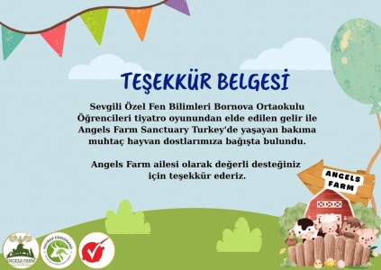 İNGİLİZCE TİYATRODAN SAHNEYE DEĞİL, KALPLERE DOKUNAN YARDIM!