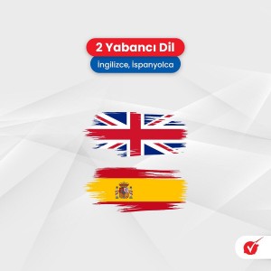 OKULUMUZDA, ALANINDA UZMAN EĞİTİM KADROMUZ SAYESİNDE BİR DİLİN YANI SIRA İKİNCİ BİR YABANCI DİL OLARAK İSPANYOLCA ÖĞRETİYOR, ÖĞRENCİLERİMİZİ DÜNYA VATANDAŞI OLMA YOLUNDA HAZIRLIYORUZ.