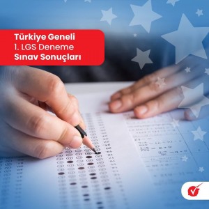 ÖZEL FEN BİLİMLERİ EĞİTİM KURUMLARI, TÜRKİYE GENELİNDE 1. LGS DENEME SINAVLARIMIZ TAMAMLANMIŞTIR