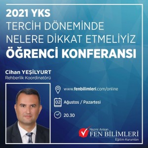 DOĞRU TERCİH İÇİN KONFERANSIMIZA BEKLİYORUZ.