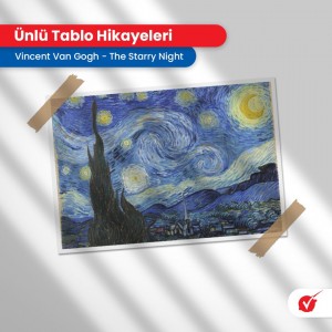 VİNCENT VAN GOGH - THE STARRY NİGHT 1889