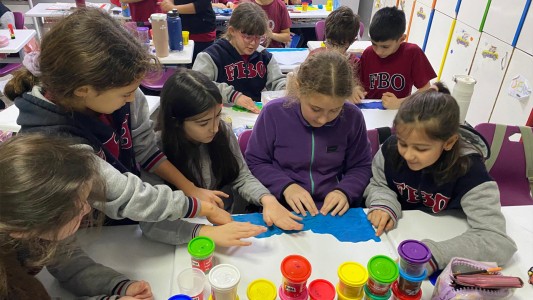 YER ŞEKİLLERİNİ ELLERİMİZLE ÖĞRENDİK