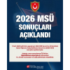 2026 MSÜ SINAV SONUÇLARI AÇIKLANDI
