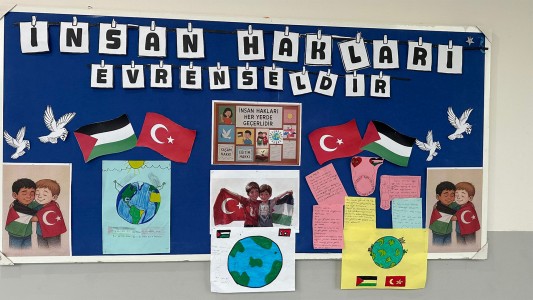 FİLİSTİNLİ ÇOCUKLAR İÇİN FARKINDALIK ÇALIŞMASI