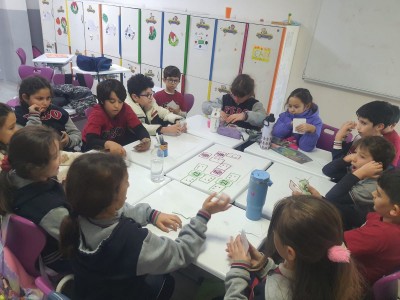 4. SINIF ÖĞRENCİLERİMİZLE ÇARPMA İŞLEMİ İLE OYUN