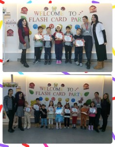 KELEBEK VE 1. SINIFLARIMIZIN FLASHCARD PARTY ETKİNLİĞİ