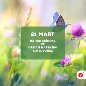 ORMANLARIN ÖNEMİNİ VE DEĞERİNİ BİLEN NESİLLER YETİŞTİRME HEDEFİ İLE DÜNYA ORMAN GÜNÜ’NÜ KUTLUYORUZ.
