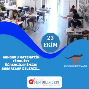 KANGURU MATEMATİK 2021 YARIŞMASININ FİNAL ETABI.