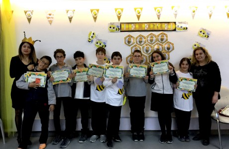 2., 3., 5. VE 6. SINIFLARA İSPANYOLCA SPELLING BEE (CONCURSO DE DELETREO) YARIŞMASI YAPILDI.