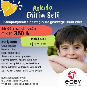 EÇEV DESTEKLERİNİZİ BEKLER.