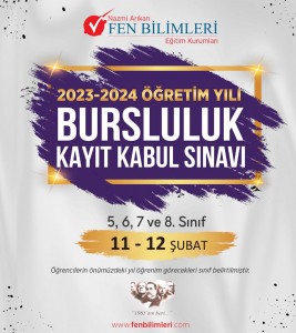 2023-2024 ÖĞRETİM YILI BURSLULUK KAYIT KABUL SINAVI